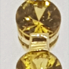 9ct Yellow Gold Yellow Sapphire Pendant - Image 3