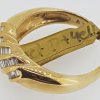 Vintage 9ct Diamond 5 row diagonal set ring - Image 3