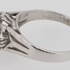 Preloved: 18ct white gold Sapphire and Diamond Cluster Ring - Image 2