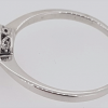 Preloved : 18ct white gold Sapphire and Diamond cluster ring - Image 2
