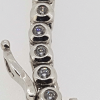 9ct White Gold Cubic Zirconia Tennis Bracelet