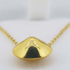 9ct Domed Pyramid Pendant - Image 2